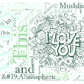 Why This ';Atmospheric River'; Could Cause Mudslides and ';Roofalanches'; in California-wordart poster