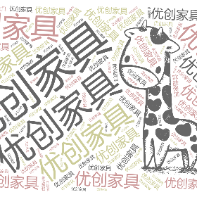 优创家具-wordart poster