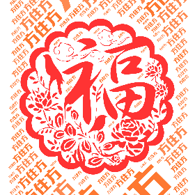 万方住方-wordart poster