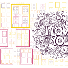 大屏 可视化 综合 多媒体-wordart poster