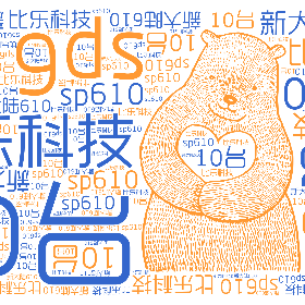sp610 10台 比乐科技 新大陆610-wordart poster